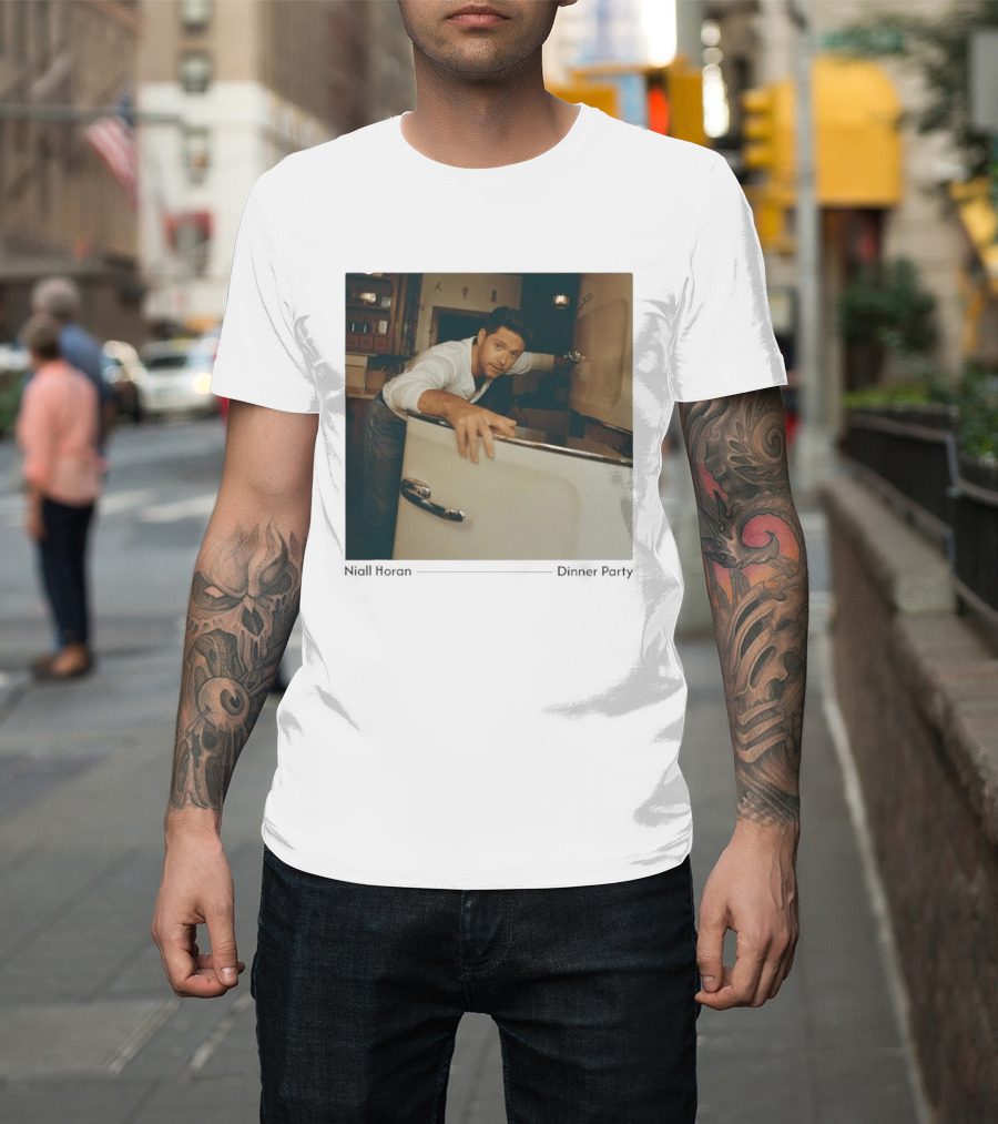 Niall Horan Dinner Party Album Cover Cooking Scene T-Shirt