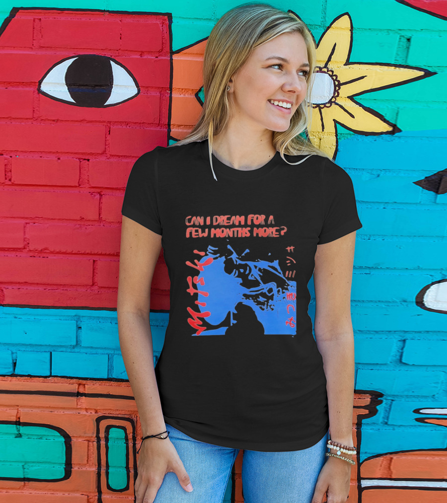 Can I Dream For Few Months More Unique Abstract Peaceful Face Blue And Red T-Shirt