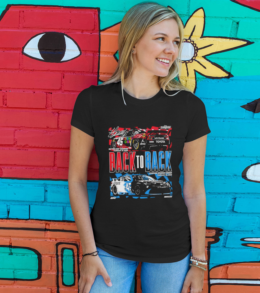 Back To Back Daytona 500 2026 Echopark Speedway Toyota Racing T-Shirt