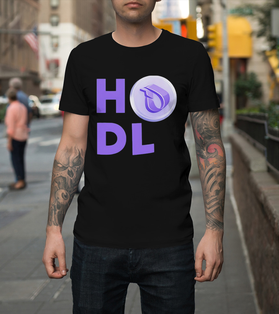 HODL Crypto Purple T-Shirt