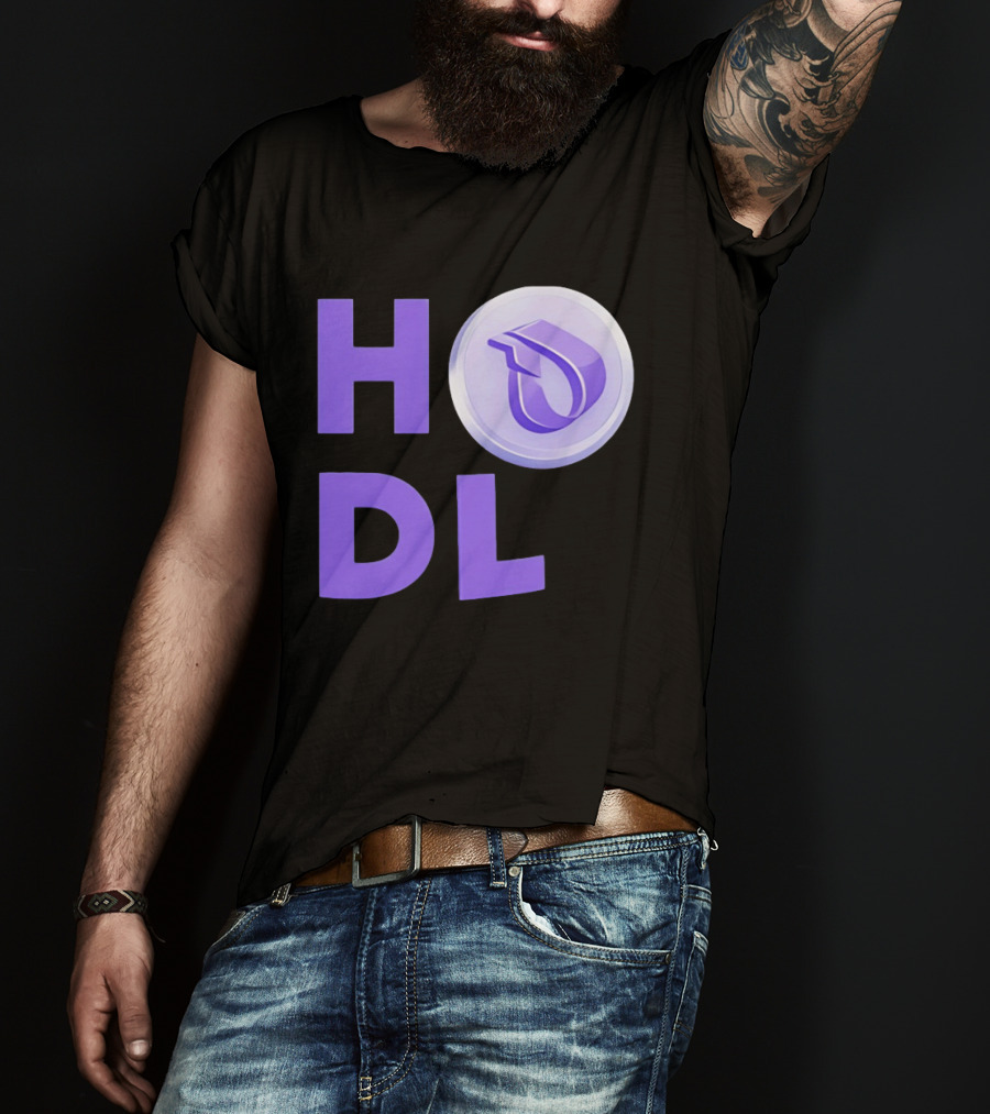 HODL Crypto Purple T-Shirt