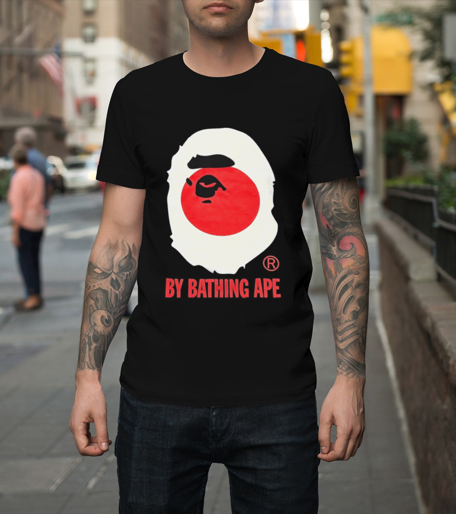 By Bathing Ape Japan Flag T-Shirt