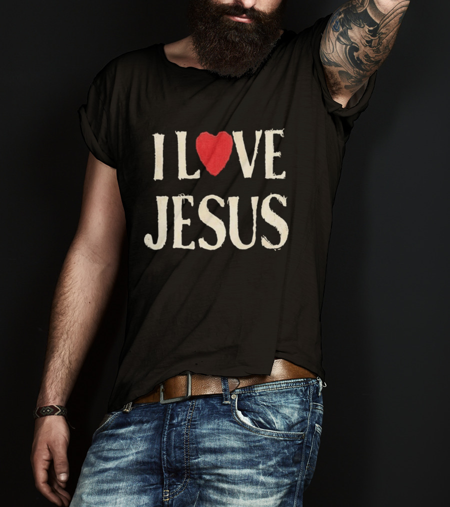 Daniel Thomas I Love Heart Jesus T-Shirt