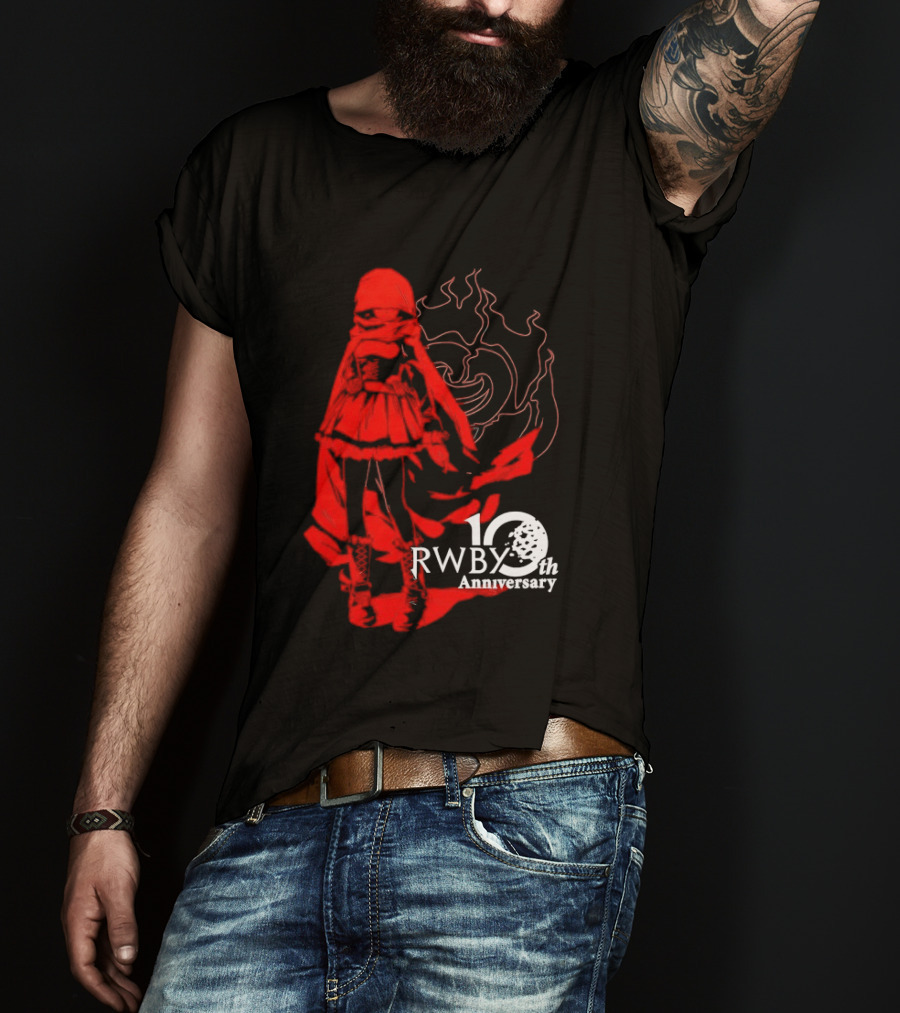 RWBY 10th Anniversary Ruby Rose T-Shirt