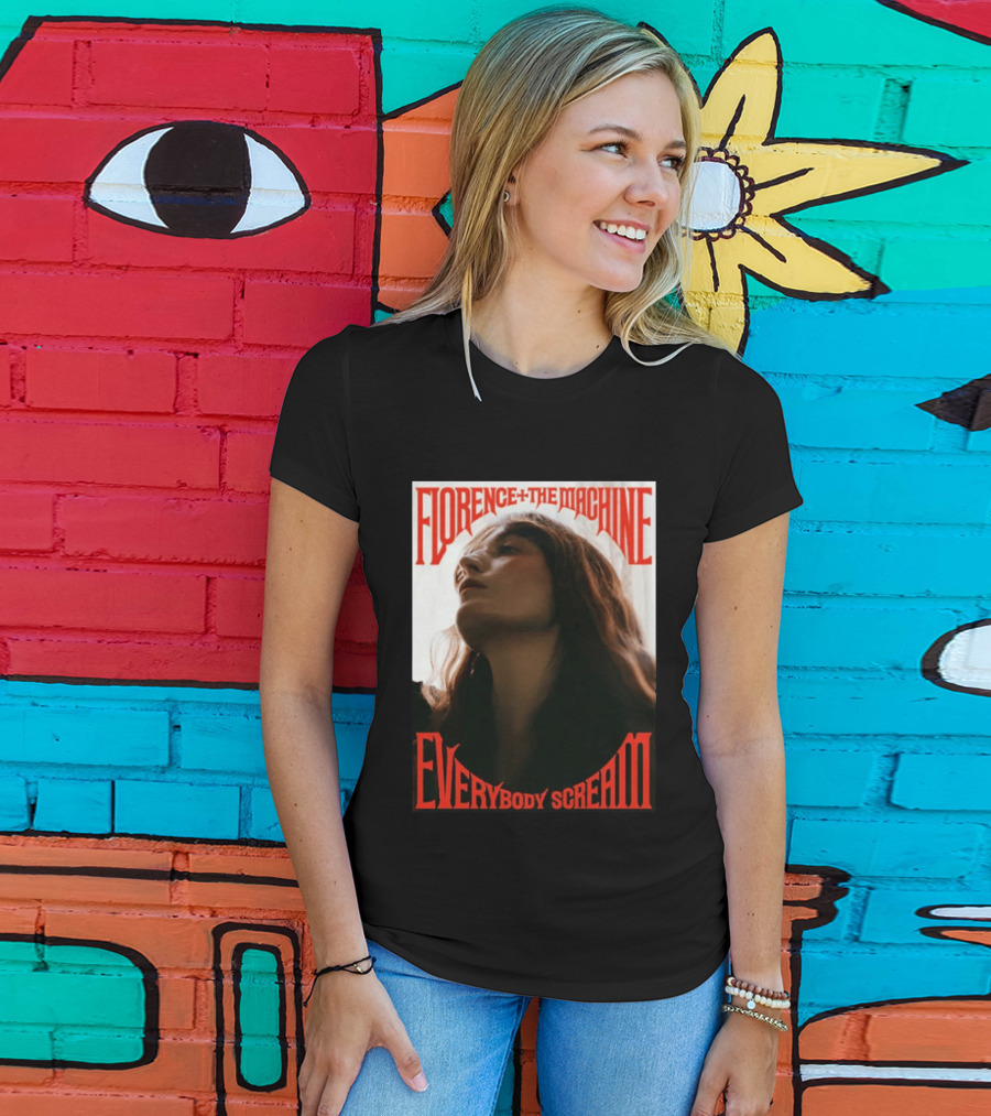 Florence + The Machine Everybody Scream SSE Arena Belfast 2026 T-Shirt