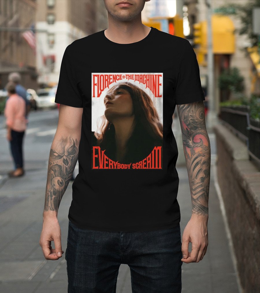 Florence + The Machine Everybody Scream SSE Arena Belfast 2026 T-Shirt