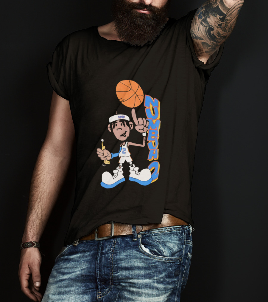 Jalen Brunson MVP Numbuh 2 New York Knicks Basketball T-Shirt