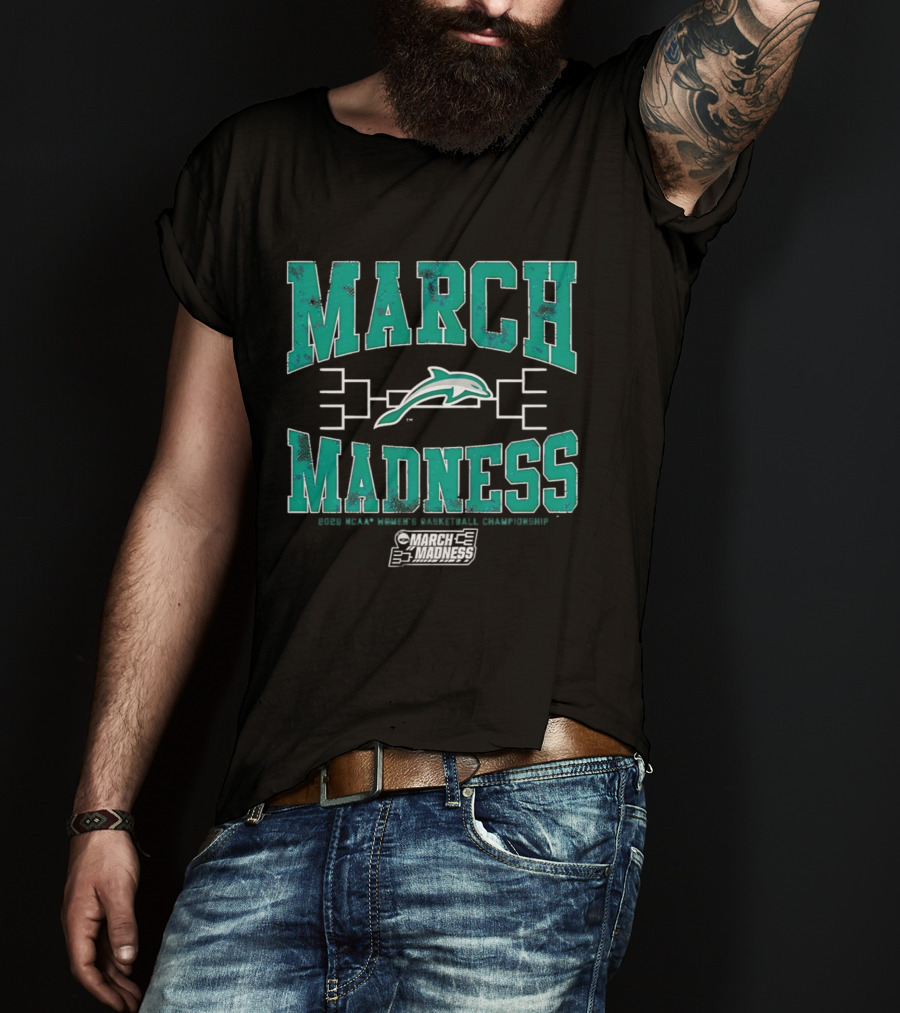 Jacksonville Dolphins 2026 NCAA Women's Basketball March Madness T-Shirt