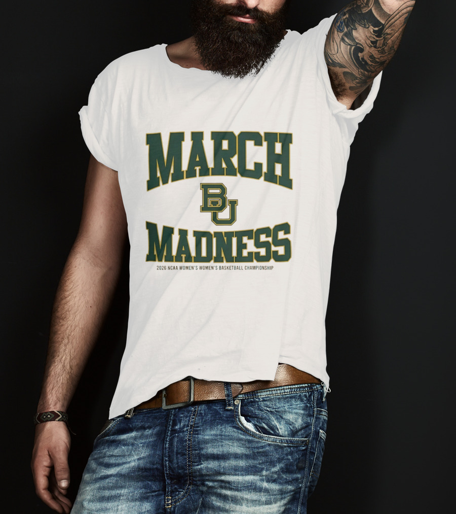 Baylor Bears 2026 NCAA Women's Basketball March Madness Championship T-Shirt