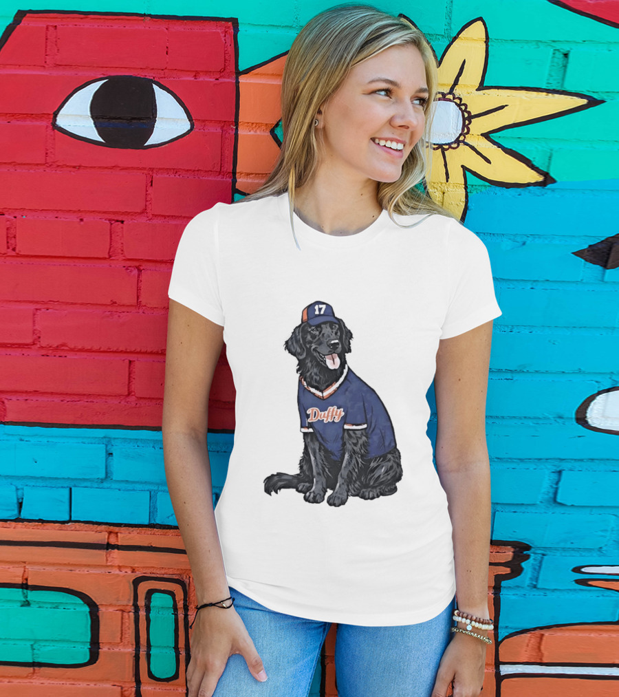 Keith Hernandez 17 New York Mets Duffy Jersey Dog T-Shirt