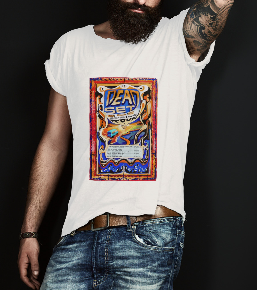Dead Set 805 Spring Tour Skull And Van April 2026 Dates T-Shirt