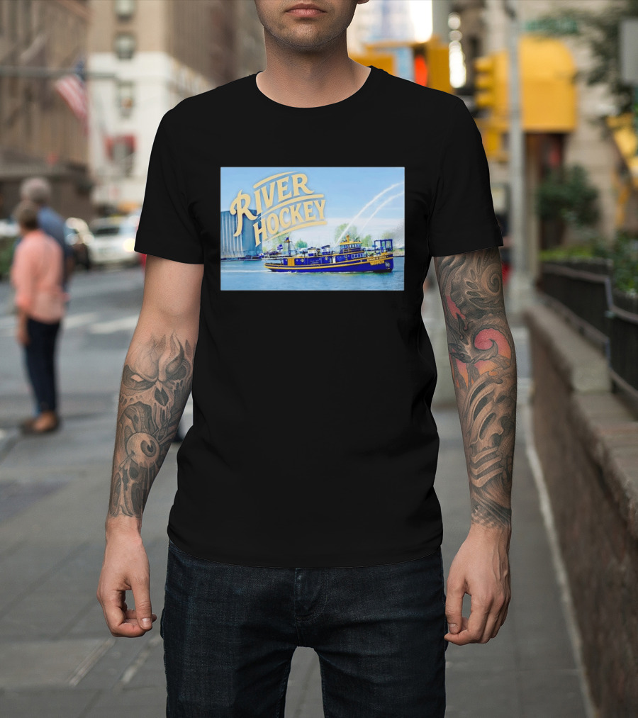 Buffalo Sabres Warpath Harbour Tugboat River Hockey T-Shirt