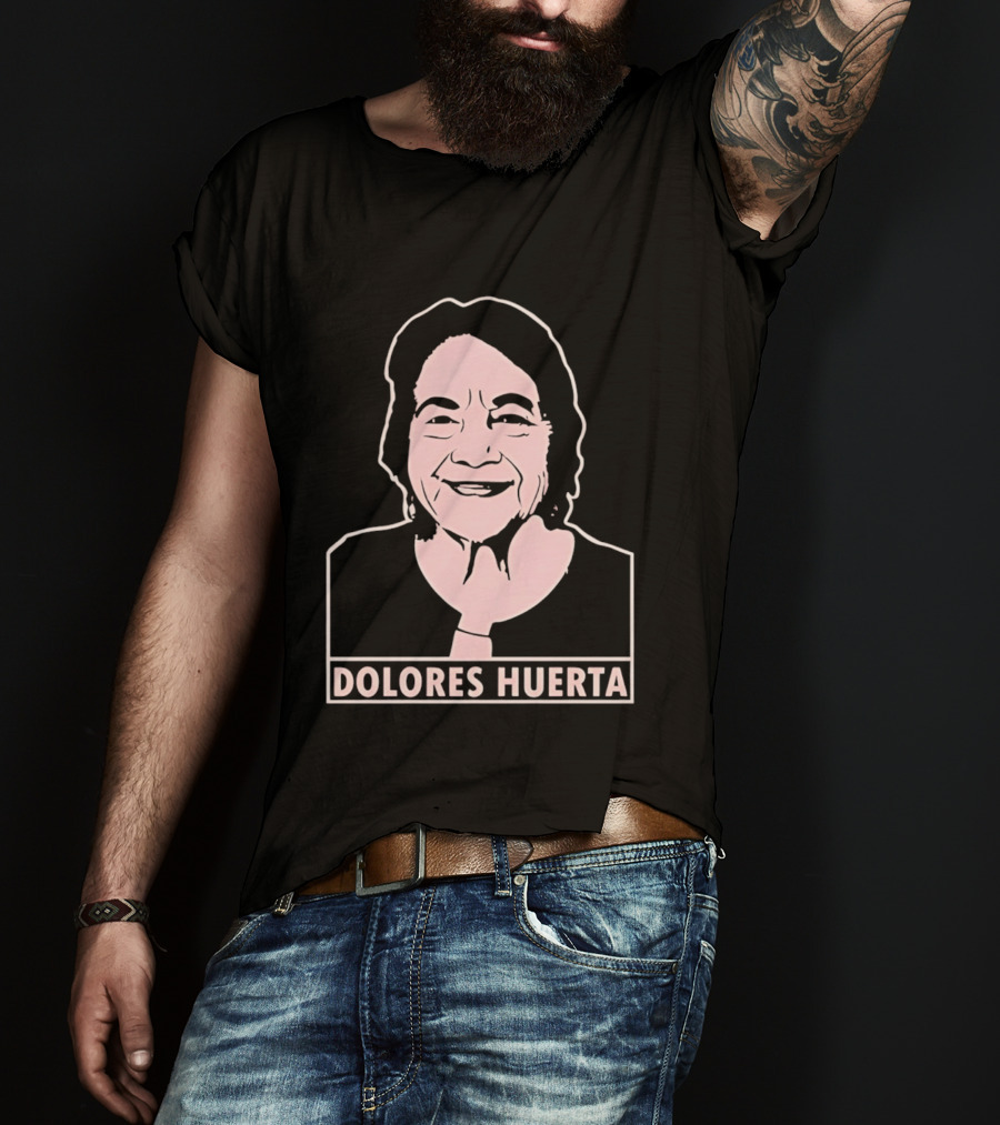 Dolores Huerta Sí Se Puede Cartoon T-Shirt