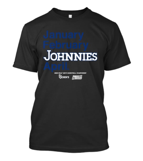 Johnnies NCAA Men's Basketball Championship March Madness 2026 T-Shirt