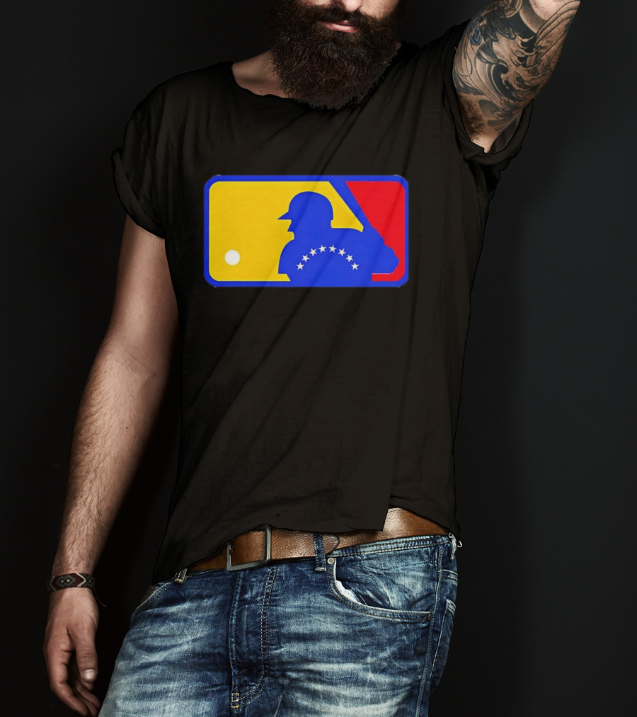 Stars And Bars Baseball T-Shirt