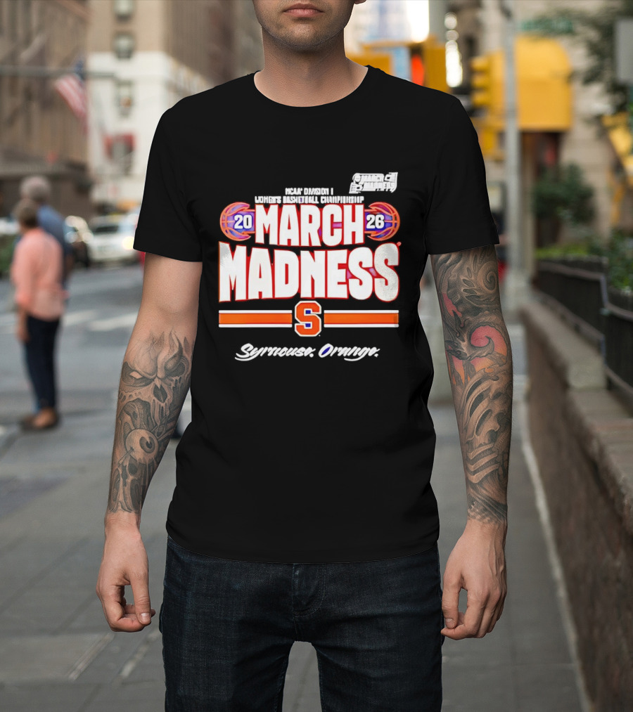 Syracuse Orange 2026 March Madness Basketball T-Shirt