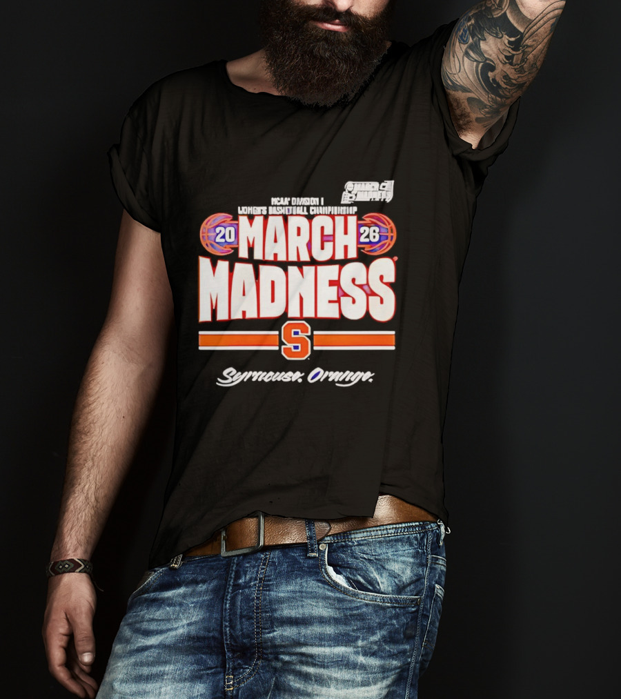 Syracuse Orange 2026 March Madness Basketball T-Shirt