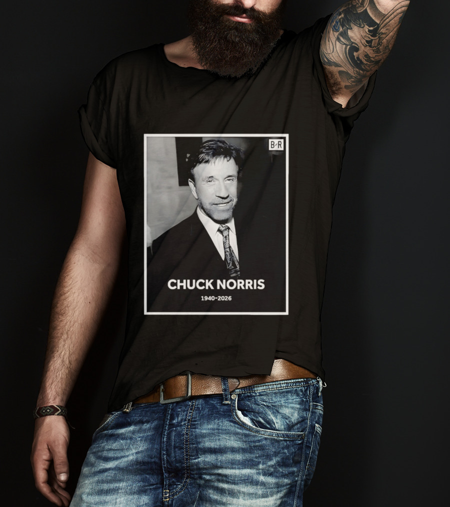 Chuck Norris 1940 2026 B R Legend T-Shirt