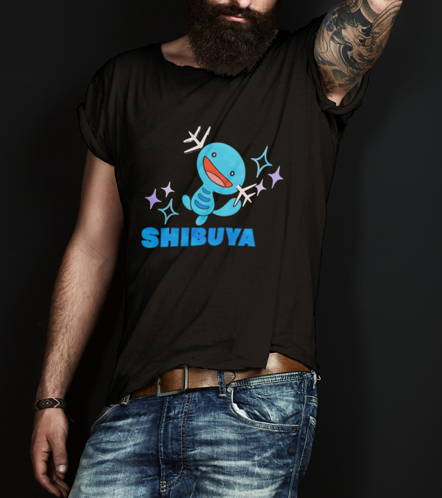 Wooper Shibuya Pokemon Center Sparkles T-Shirt