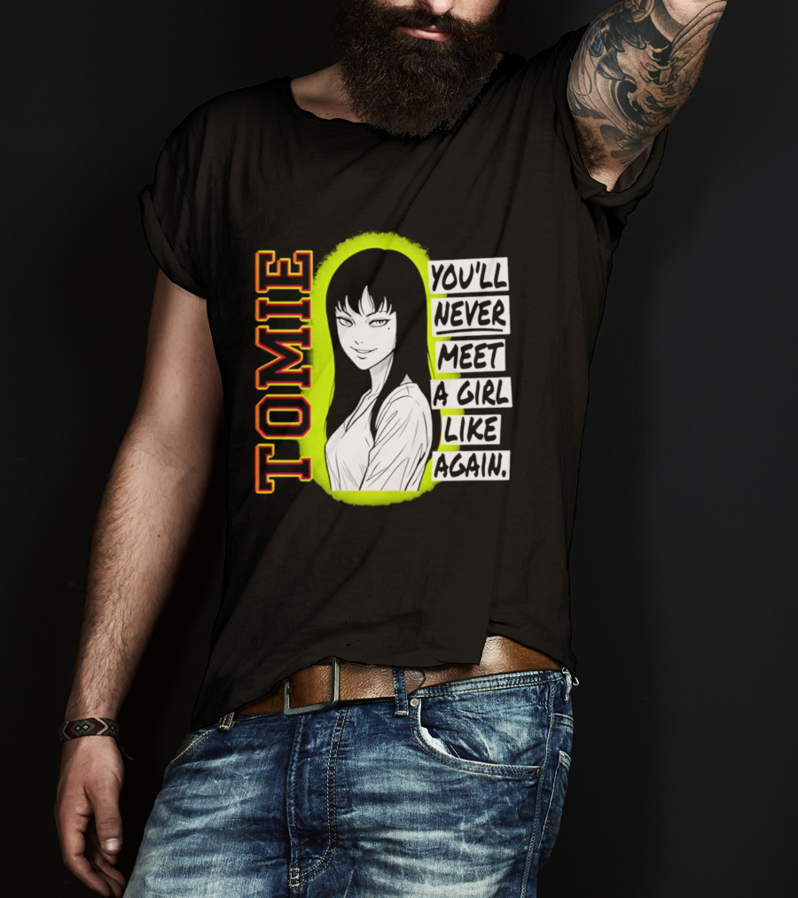 Tomie You'll Never Meet A Girl Like Me Again Junji Ito T-Shirt
