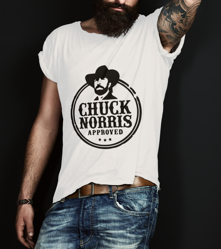 Chuck Norris Approved Cowboy Seal T-Shirt