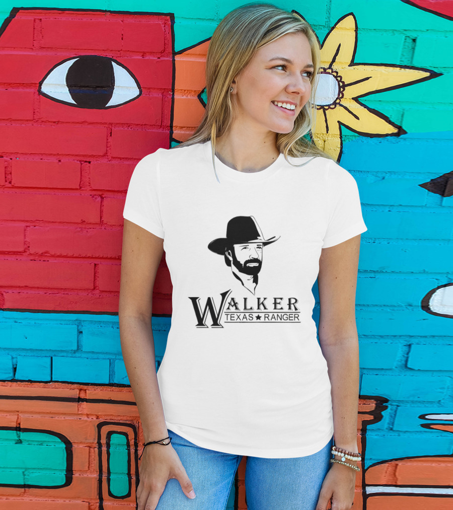 Walker Texas Ranger Chuck Norris Cowboy T-Shirt