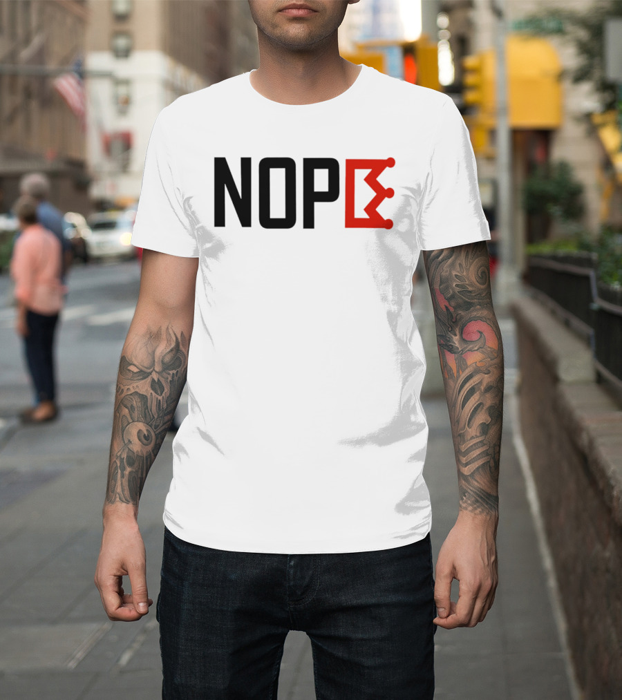 NOPE Crown Symbol No Kings In America T-Shirt