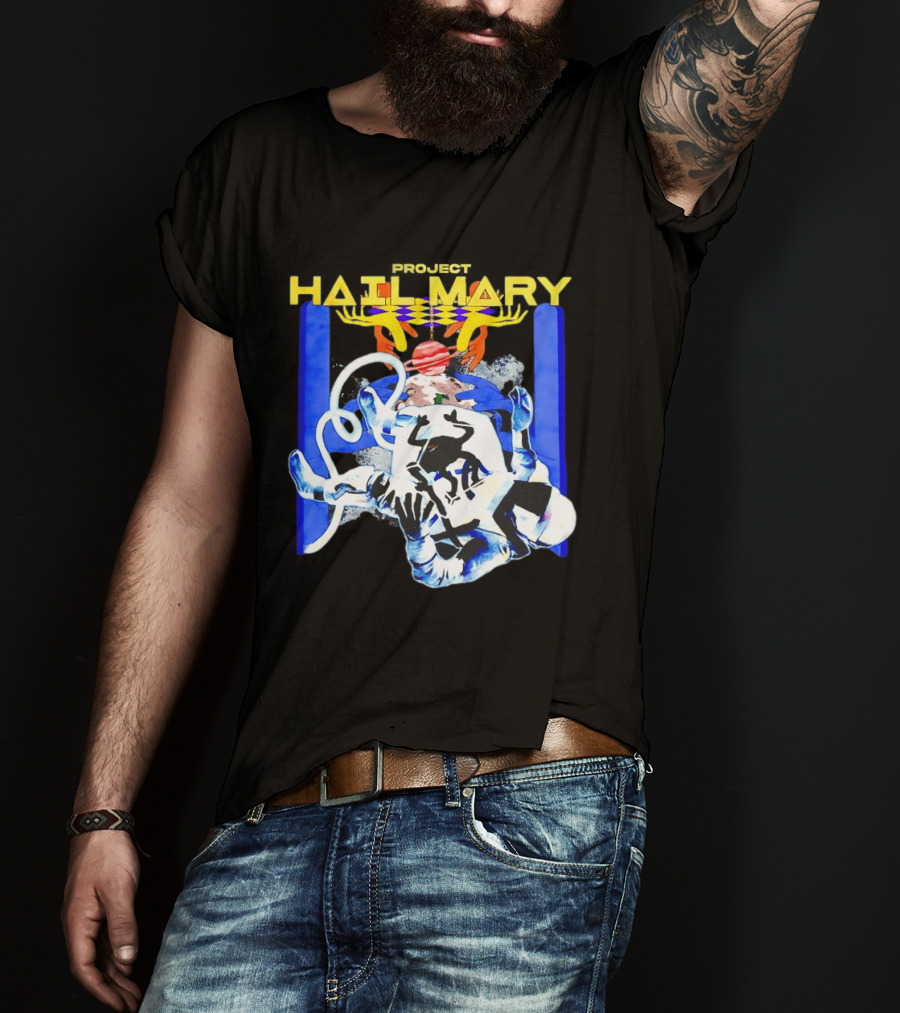 Hail Mary Sci Fi Space Adventure Book Lover T-Shirt