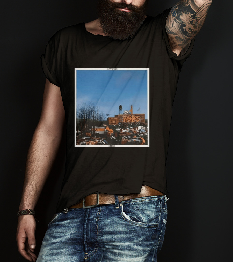 Haywire Is Your Friend Tour 2026 Shed Factory Urban Landscape T-Shirt