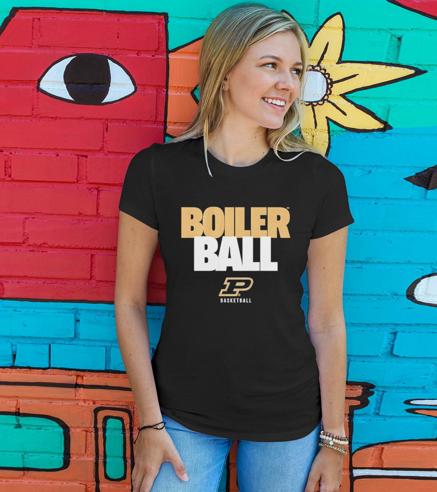 BOILER BALL Purdue Basketball P T-Shirt