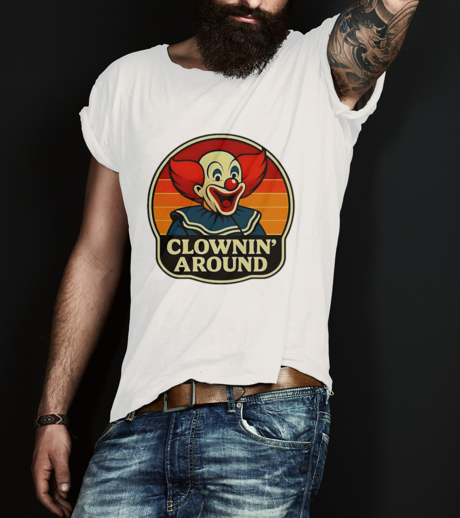 Bozo The Clown Clownin' Around T-Shirt