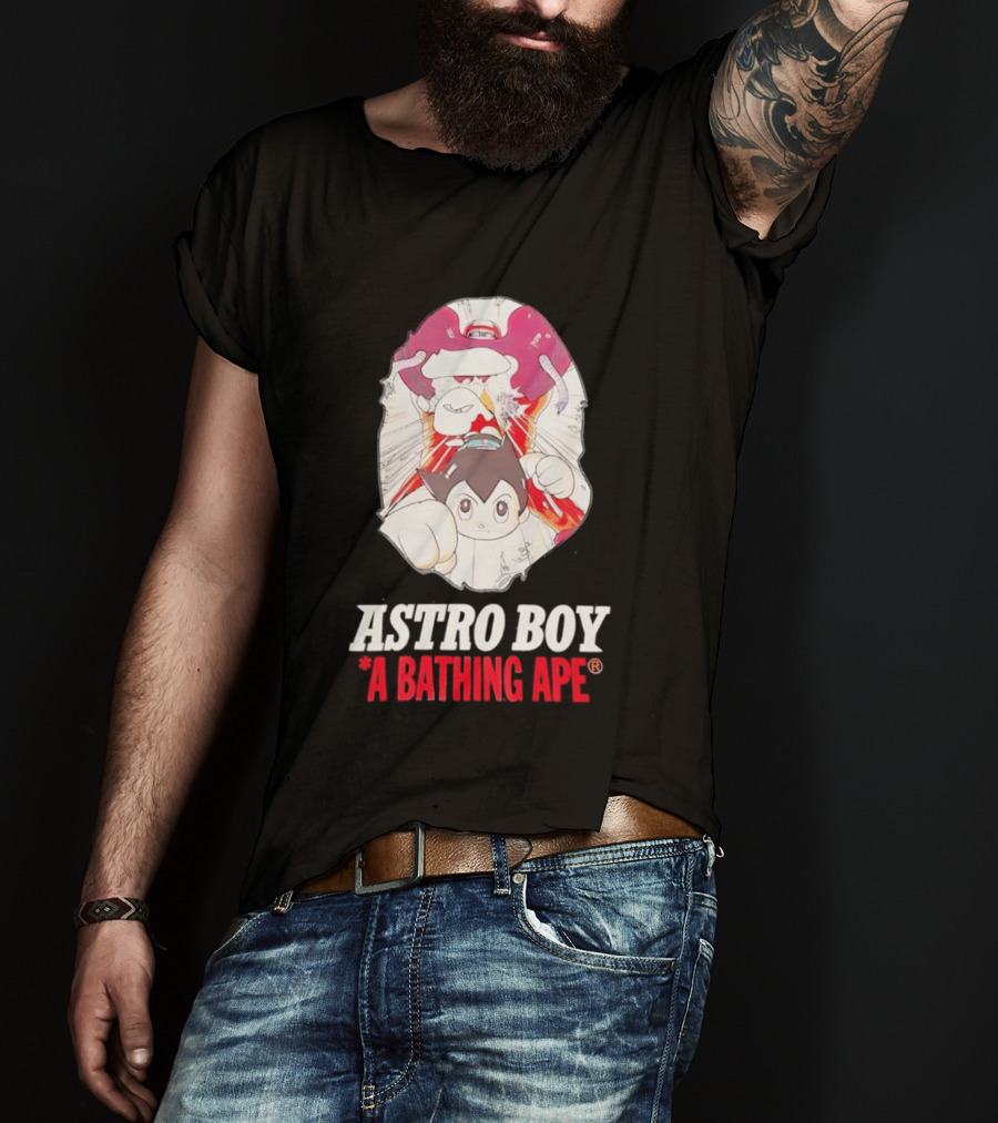 Astro Boy A Bathing Ape Collaboration Comic T-Shirt