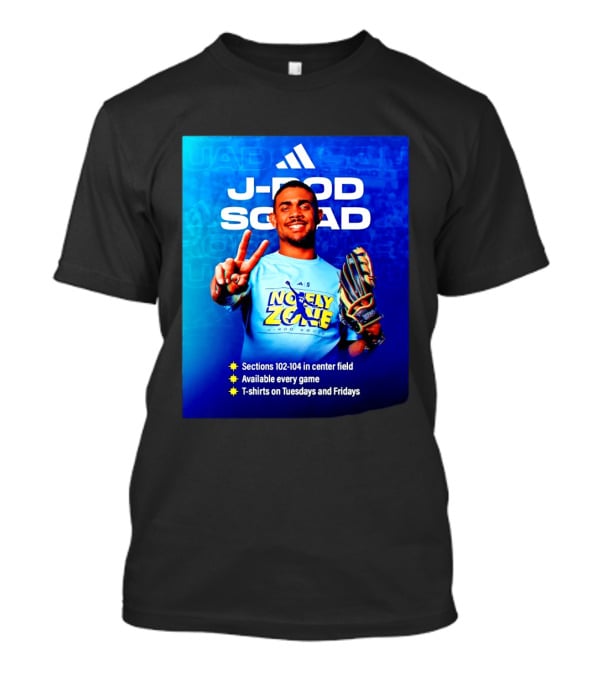Sections 102 104 Center Field J Rod Squad No Fly Zone Available Every Game Tuesdays Fridays T-Shirt