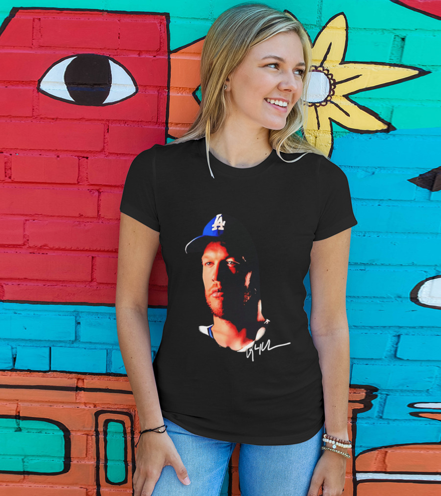 Los Angeles Dodgers Thank You Clayton Kershaw LA Cap Signature T-Shirt