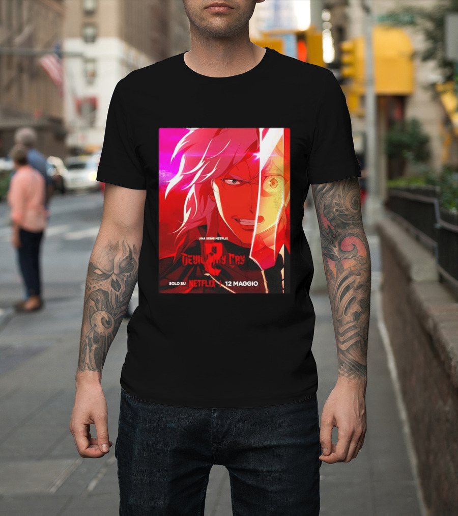 Devil May Cry Serie Netflix Solo Su Netflix 12 Maggio T-Shirt