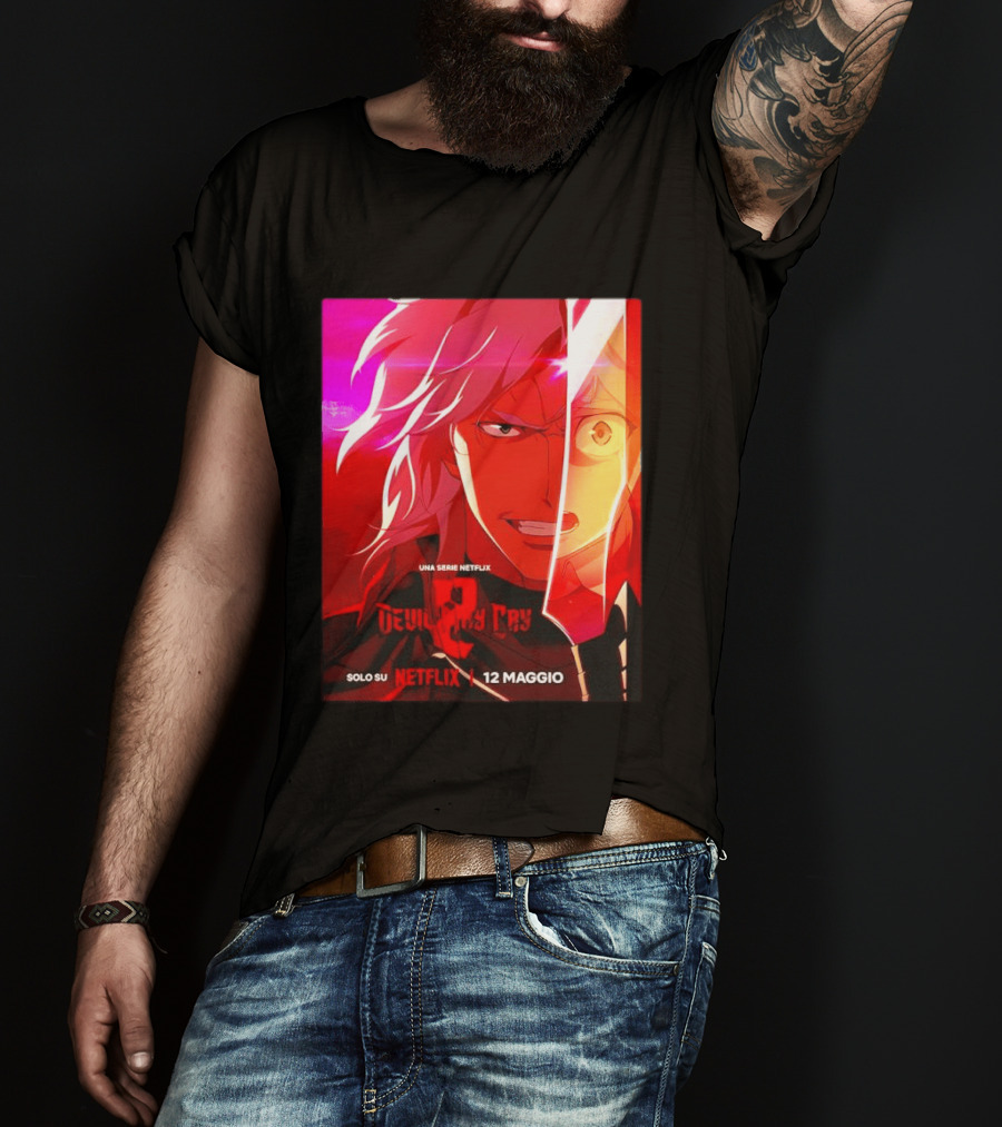 Devil May Cry Serie Netflix Solo Su Netflix 12 Maggio T-Shirt