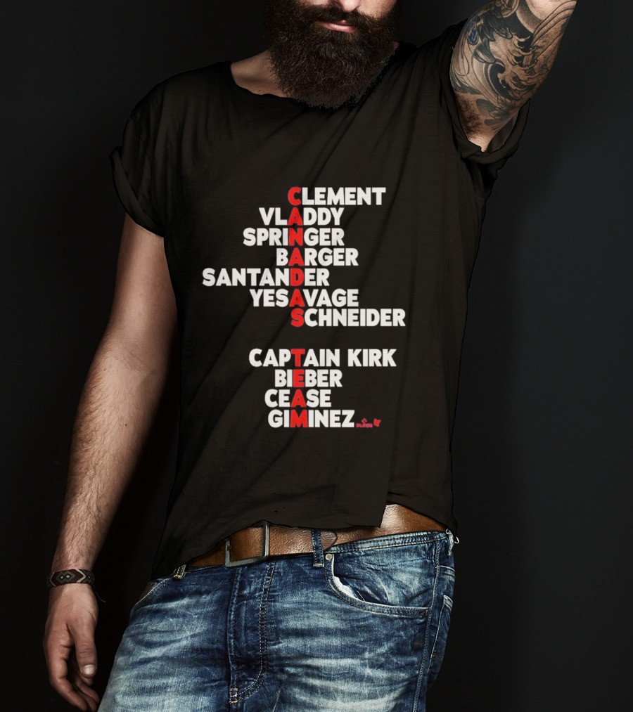 Canada's Team Names 2026 Baseball Players List Toronto T-Shirt