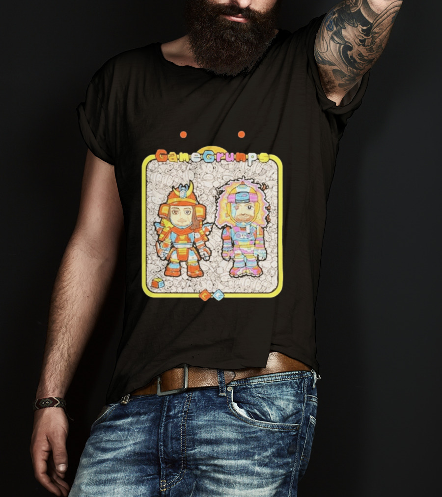 Game Grumps X 326 Collaboration Colorful Characters T-Shirt
