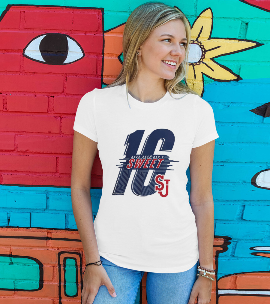 St. John's 2026 NCAA Men's Basketball Sweet 16 SJU T-Shirt