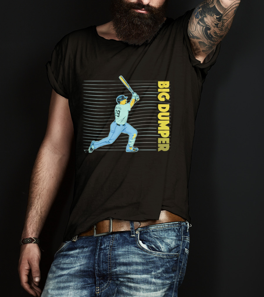 Seattle Mariners Cal Raleigh 29 Big Dumper Neon Nights T-Shirt