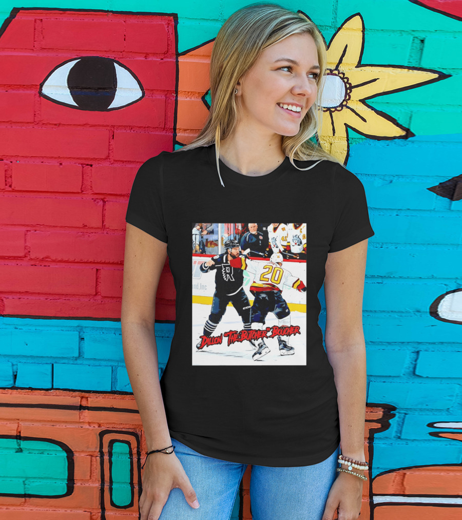 Dillon The Butcher Boucher Rockford IceHogs Hockey Fight Scene T-Shirt