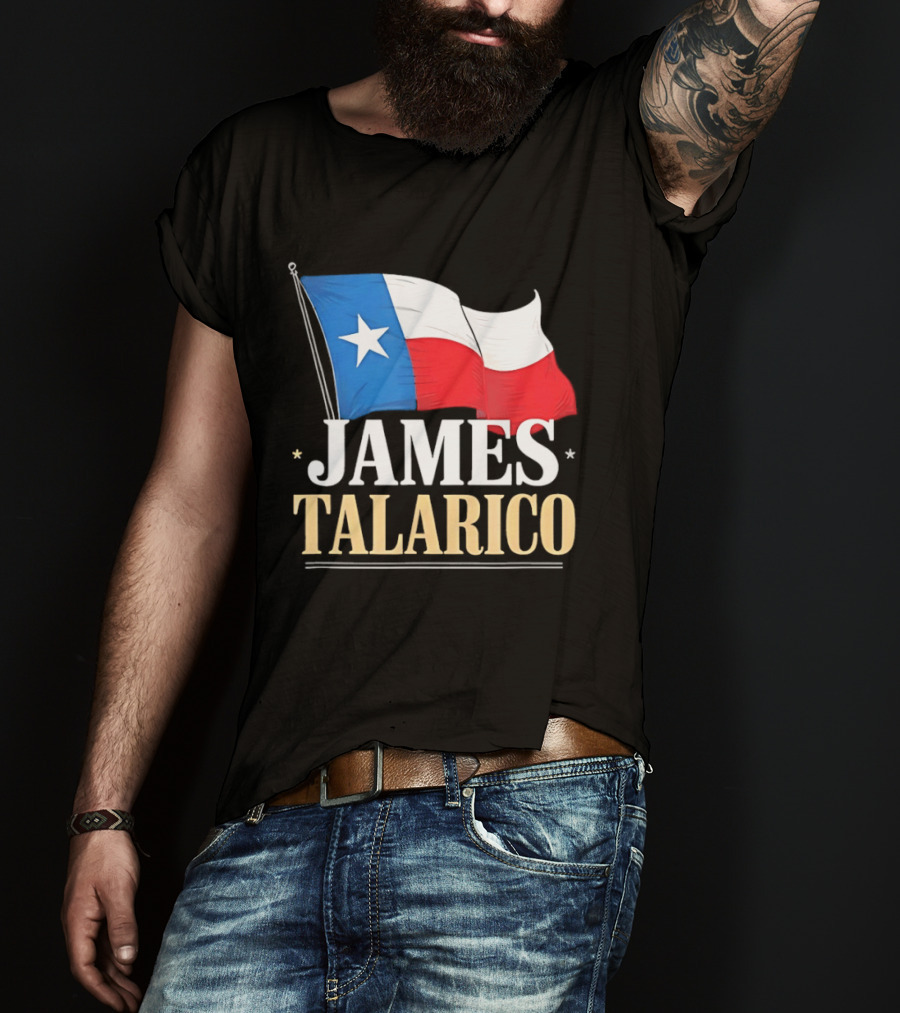 James Talarico Texas Flag Democrat Political T-Shirt