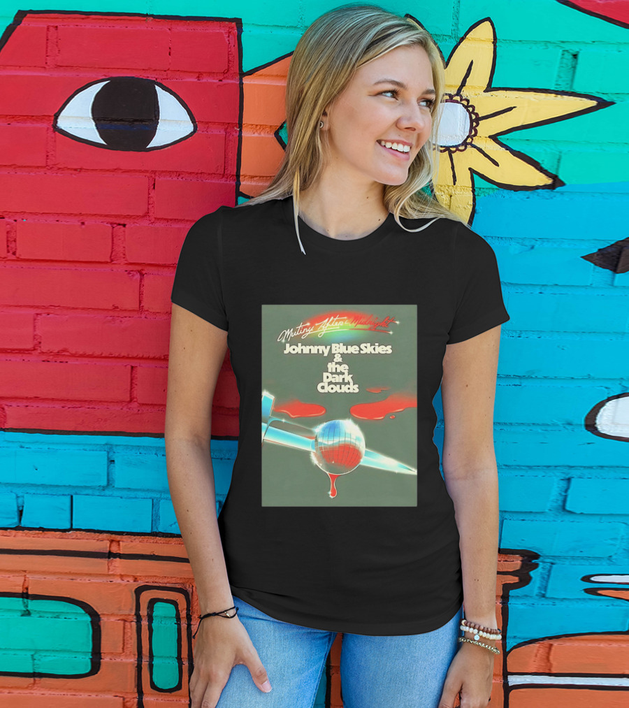 Mutiny After Midnight Johnny Blue Skies And The Dark Clouds Album T-Shirt