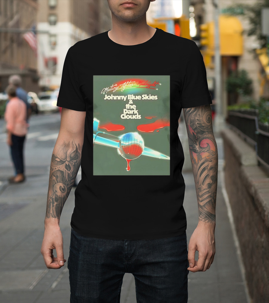 Mutiny After Midnight Johnny Blue Skies And The Dark Clouds Album T-Shirt