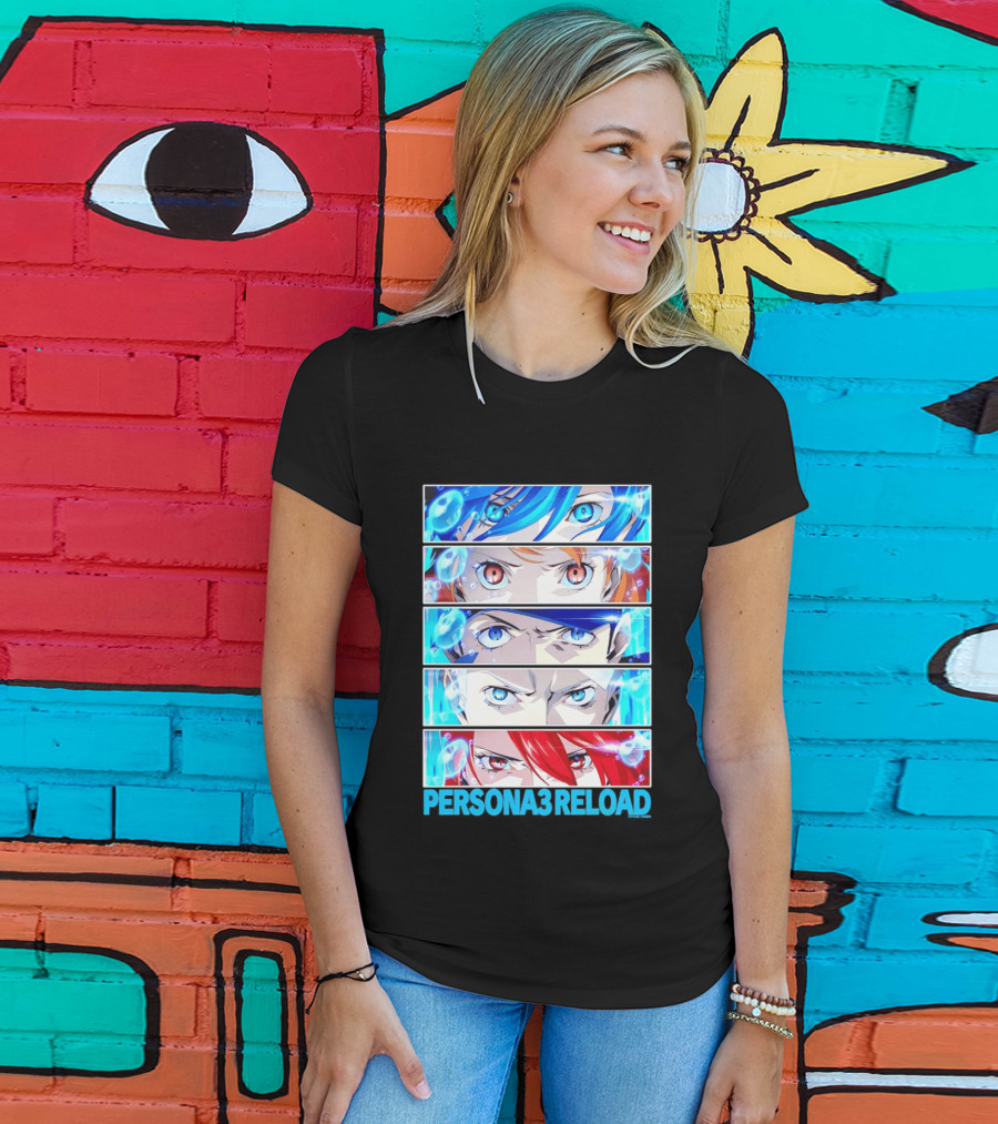 Persona 3 Reload Character Eyes Close Up T-Shirt