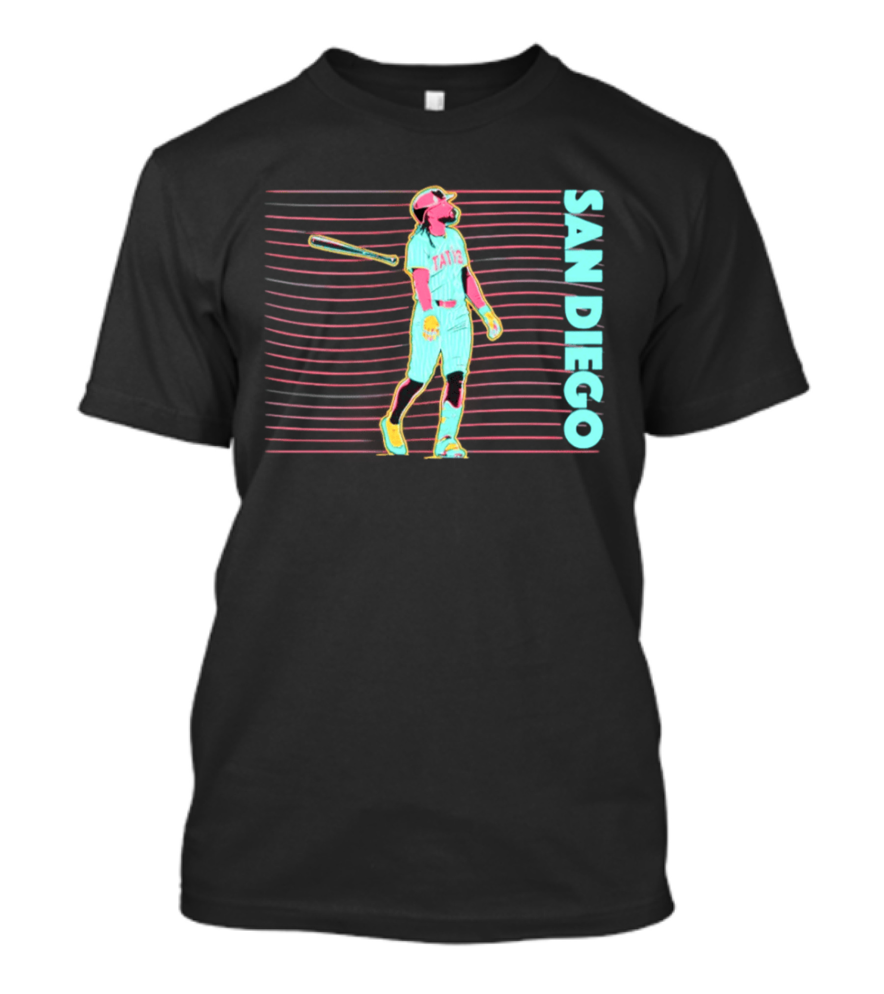 Fernando Tatis Jr San Diego Padres Neon Nights Baseball T-Shirt