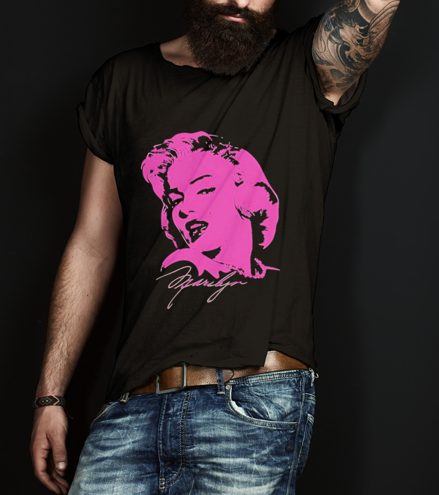 Marilyn Monroe Pink Pop T-Shirt