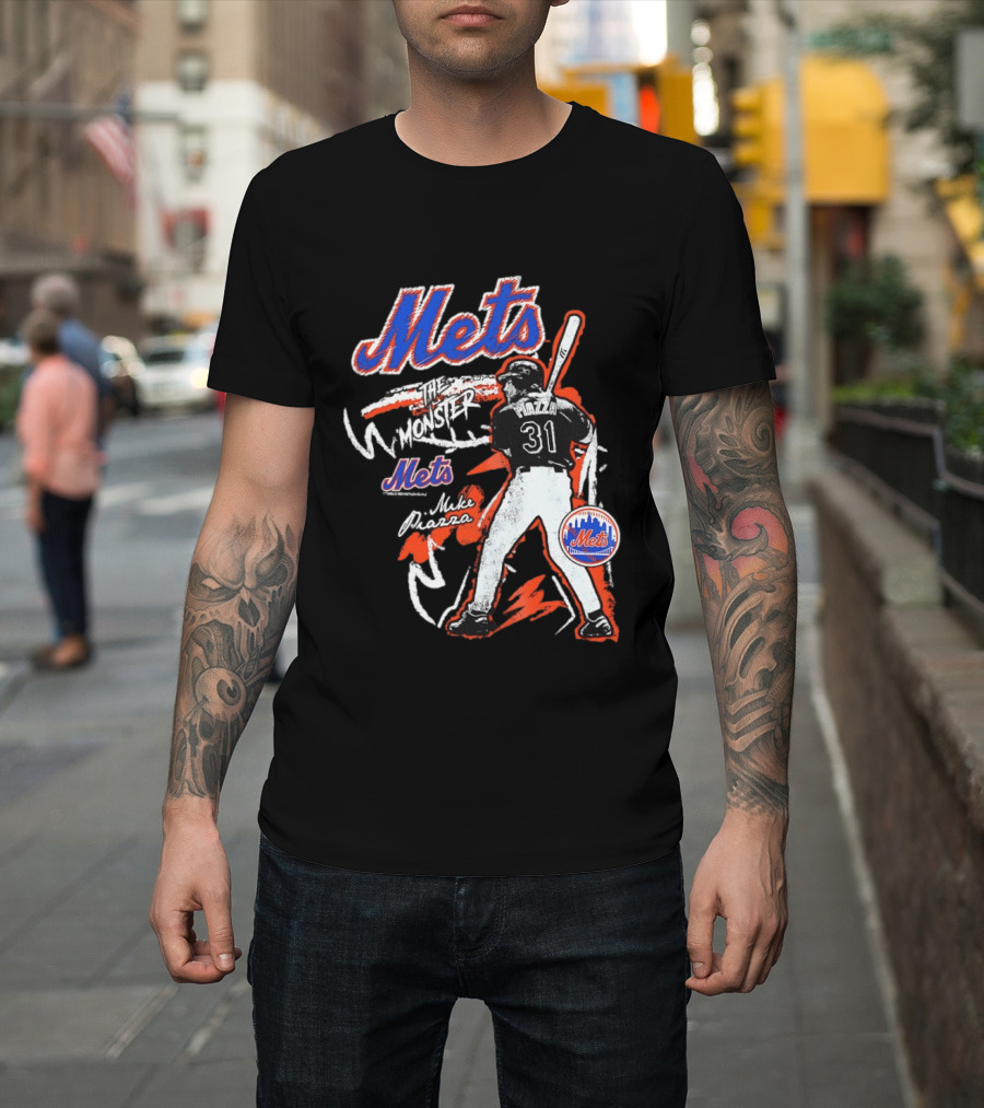 Mets Mike Piazza The Monster New York Mets 31 T-Shirt