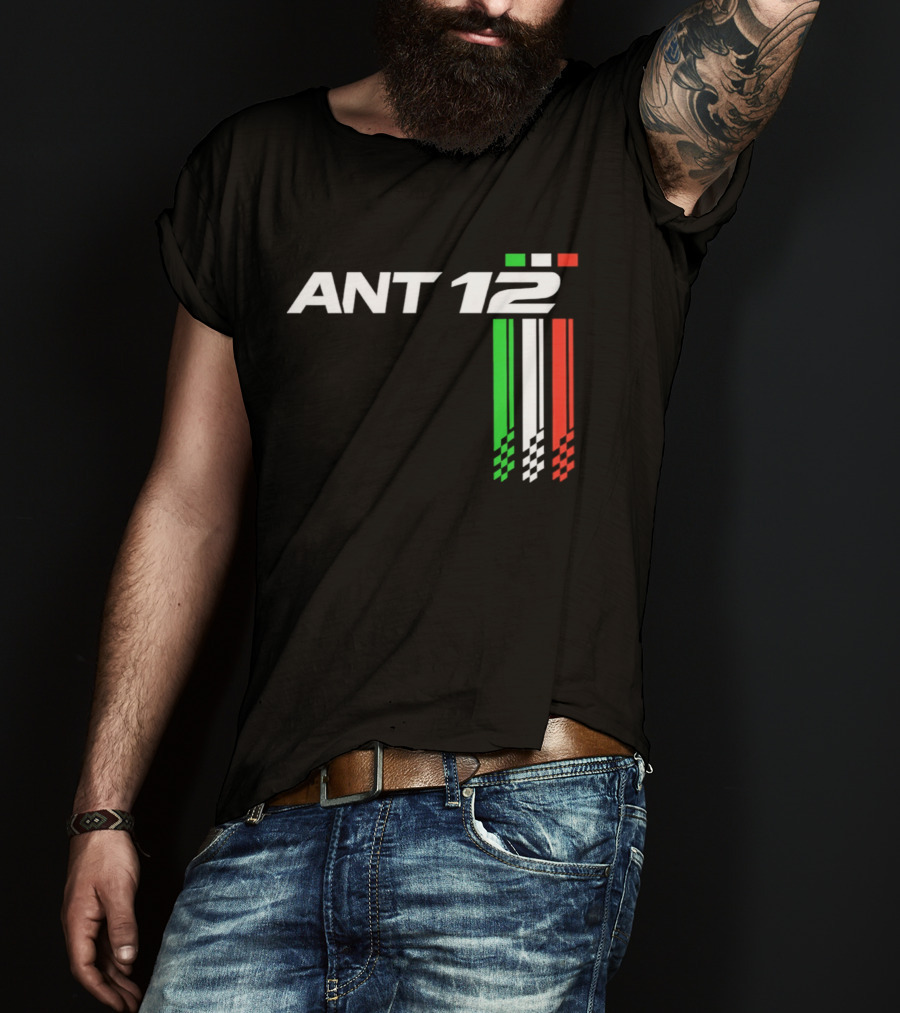 ANT 12 Italians Drive Tricolor Racing T-Shirt