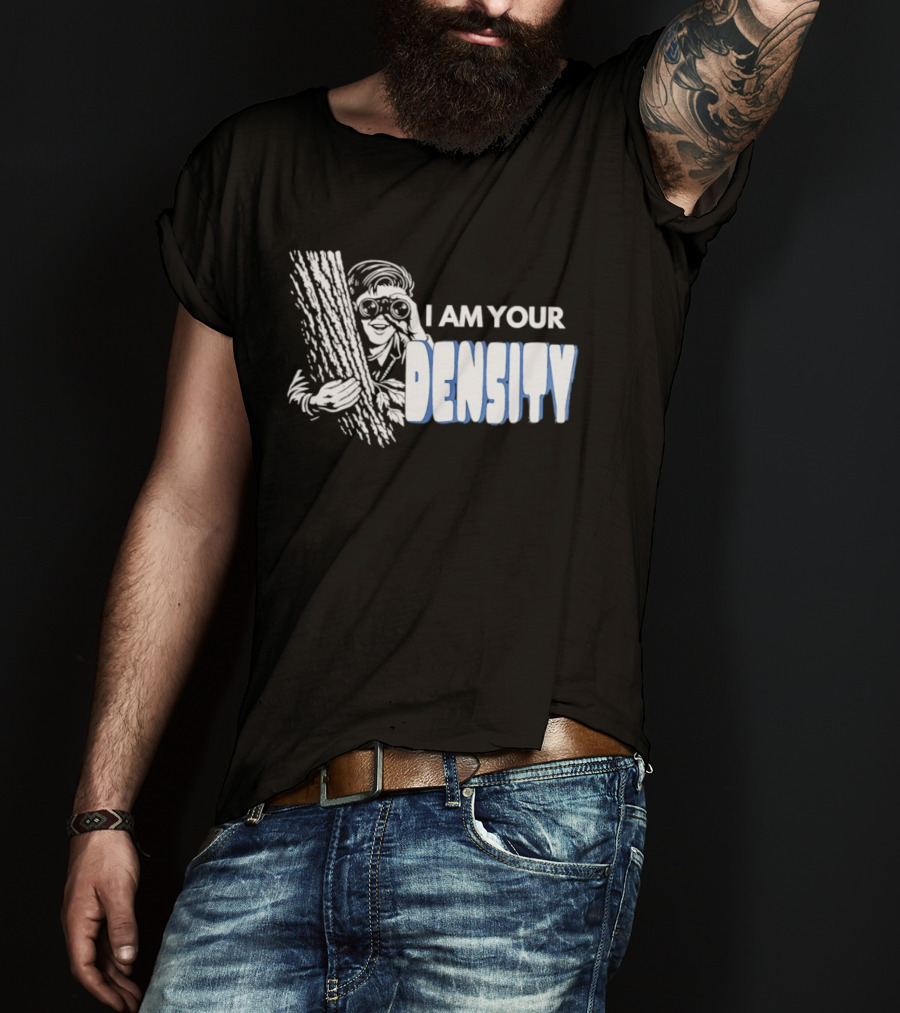 I Am Your Density Retro Style Woodpecker T-Shirt